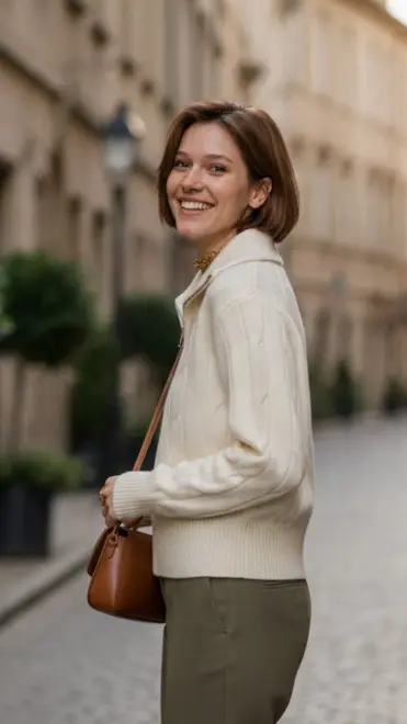 Garde-robe - Gilet - Ecru
