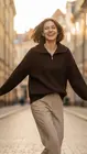 Garde-robe - Gilet - Donker bruin
