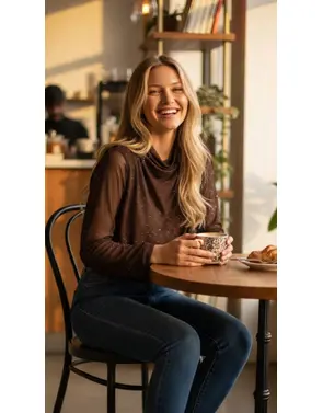 Garde-robe - Top - Donker bruin