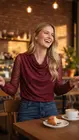Garde-robe - Top - Bordeaux