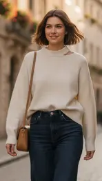 Garde-robe - Pull - Ecru