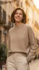 Garde-robe - Pull - Taupe