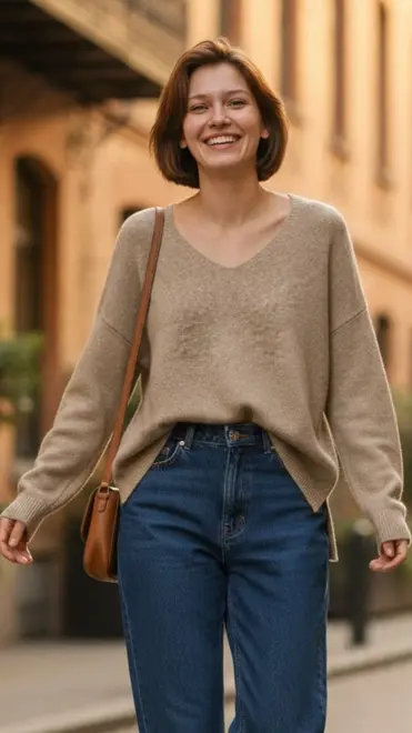 Garde-robe - Pull - Taupe