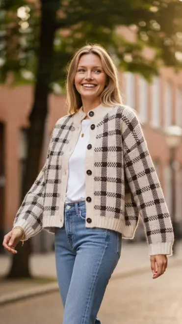 Garde-robe - Gilet - Ecru