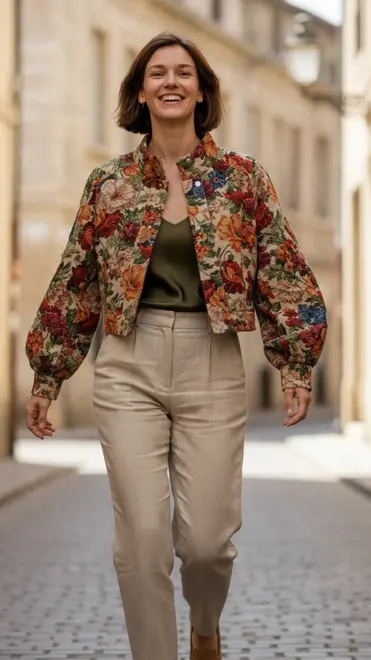 Garde-robe - BOMBER - Beige