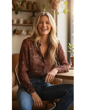 Garde-robe - Blouse - Bordeaux