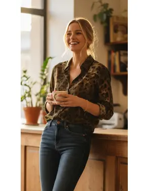 Garde-robe - Blouse - Kaki