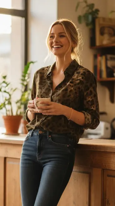 Garde-robe - Blouse - Kaki