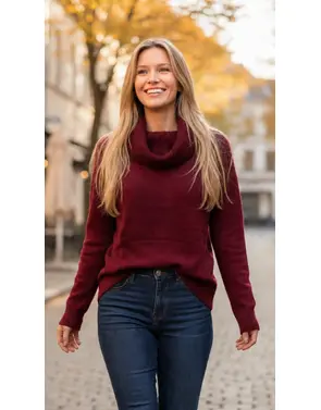 Garde-robe - Pull - Bordeaux