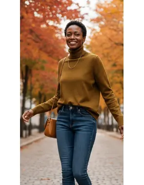Garde-robe - Pull - Olijf-groen