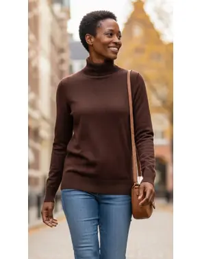 Garde-robe - Pull - Donker bruin