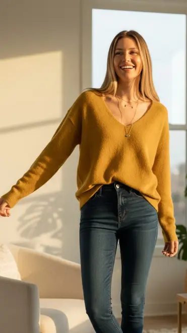 Garde-robe - Pull - Oker