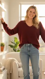 Garde-robe - Pull - Bordeaux