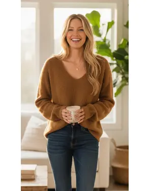 Garde-robe - Pull - Camel