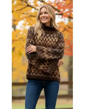 Garde-robe - Pull - Donker bruin