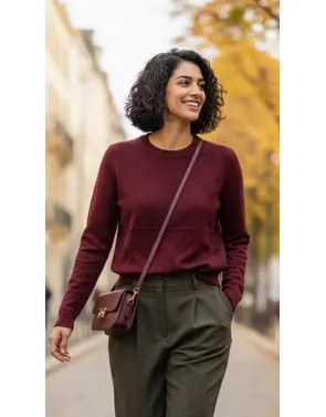Garde-robe - Pull - Bordeaux