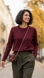 Garde-robe - Pull - Bordeaux