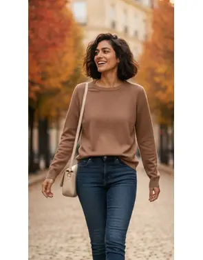 Garde-robe - Pull - Taupe