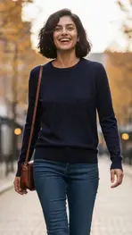 Garde-robe - Pull - Marine