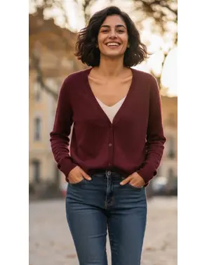 Garde-robe - Gilet - Bordeaux