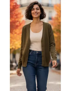 Garde-robe - Gilet - Kaki