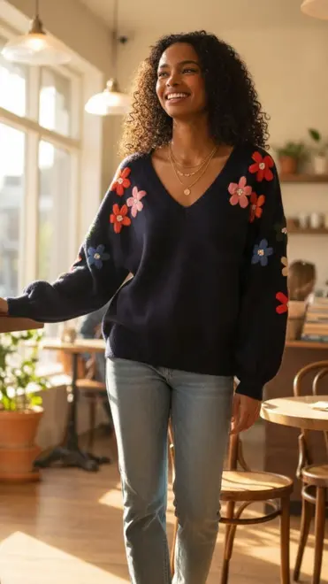 Garde-robe - Pull - Blauw