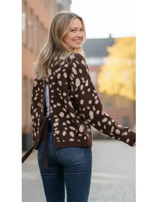 Garde-robe - Pull - Donker bruin