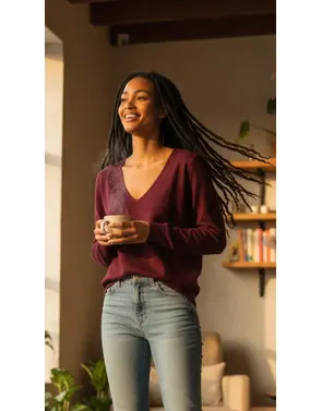 Garde-robe - Pull - Bordeaux