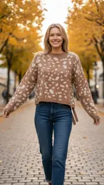 Garde-robe - Pull - Camel