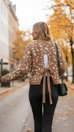 Garde-robe - Pull - Camel