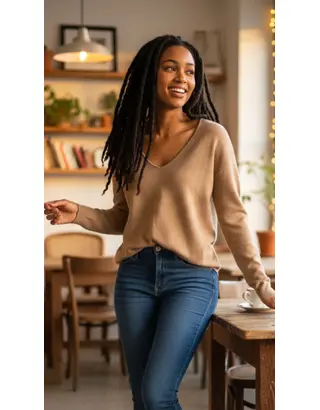 Garde-robe - Pull - Beige