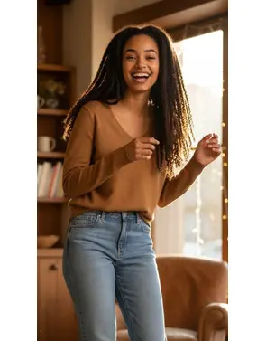 Garde-robe - Pull - Camel