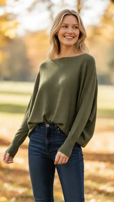 Garde-robe - Pull - Kaki