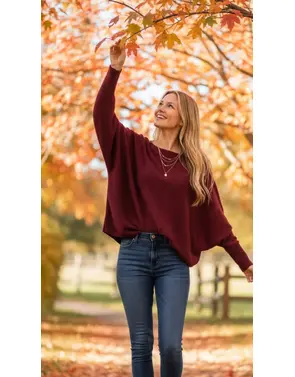 Garde-robe - Pull - Bordeaux
