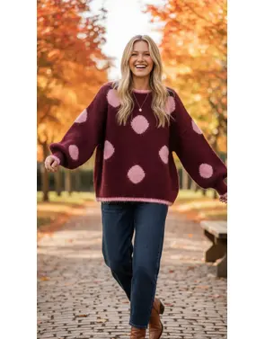 Garde-robe - Pull - Bordeaux