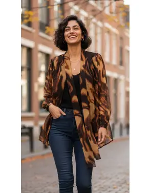 Garde-robe - Blouse - Bruin