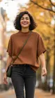 Garde-robe - Pull - Camel