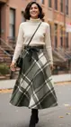 Garde-robe - Lange Rok - Kaki