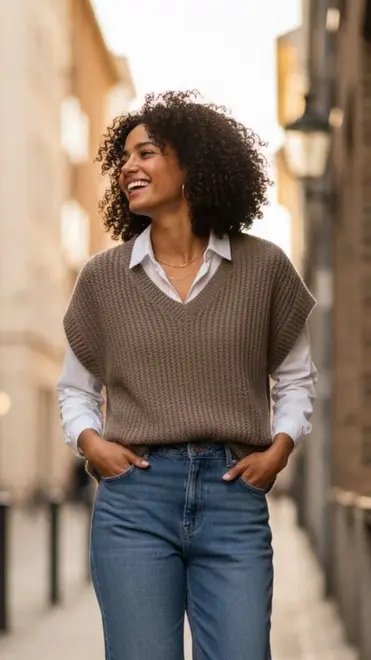 Garde-robe - Pull - Taupe