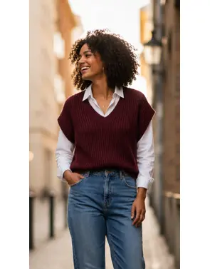Garde-robe - Pull - Bordeaux