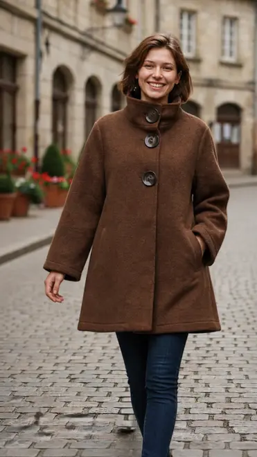 Garde-robe - Gilet - Donker bruin