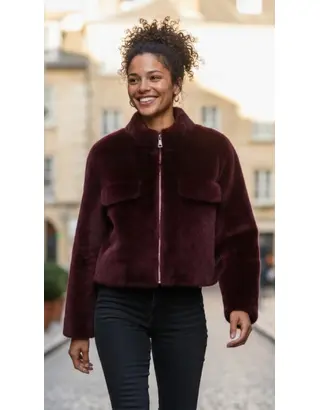 Garde-robe - Jas - Bordeaux