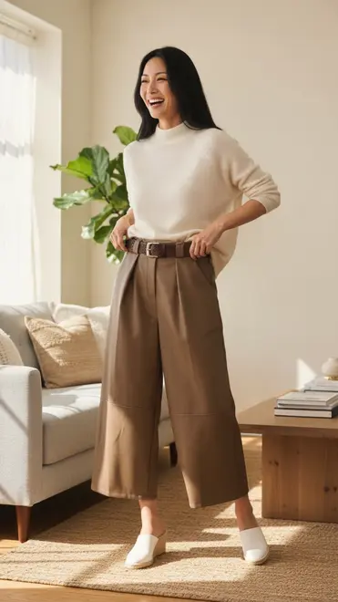Garde-robe - 7/8 BROEK - Taupe