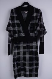 Garde-robe - Kort Kleedje - Zwart-wit