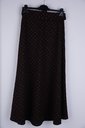 Garde-robe - Lange Rok - Zwart-bruin