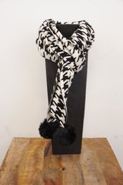 Garde-robe - Sjaals - Zwart-wit