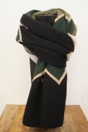 Garde-robe - Sjaals - Zwart-groen