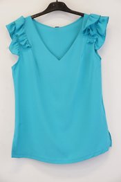 Garde-robe - Blouse - Turquoise
