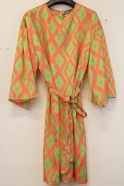Garde-robe - Kort Kleedje - Limoen-groen
