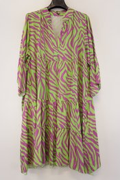 Garde-robe - Kort Kleedje - Groen-paars